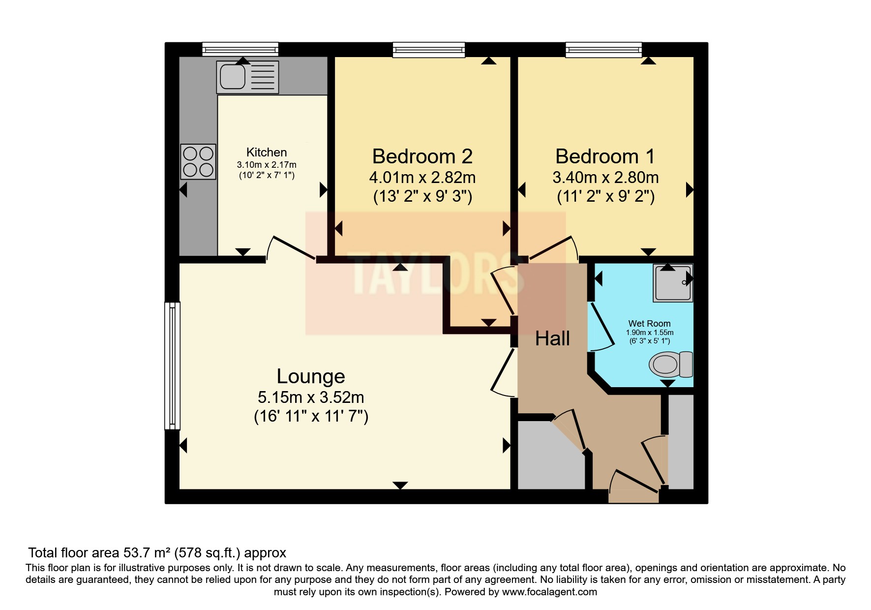 2 bedroom property for sale in Lake View, Alcove Road, Bristol, BS16