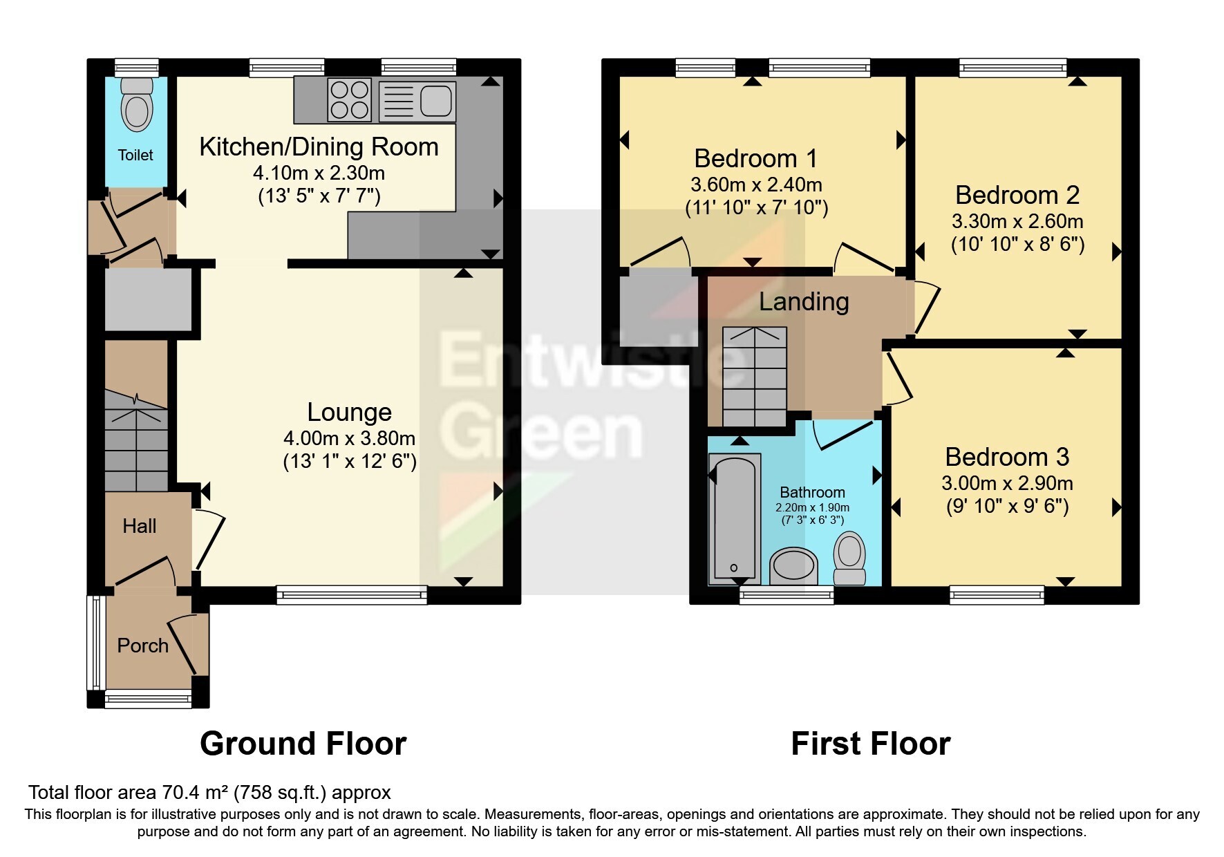 3 bedroom property for sale in Glen View Road, Burnley, Lancashire