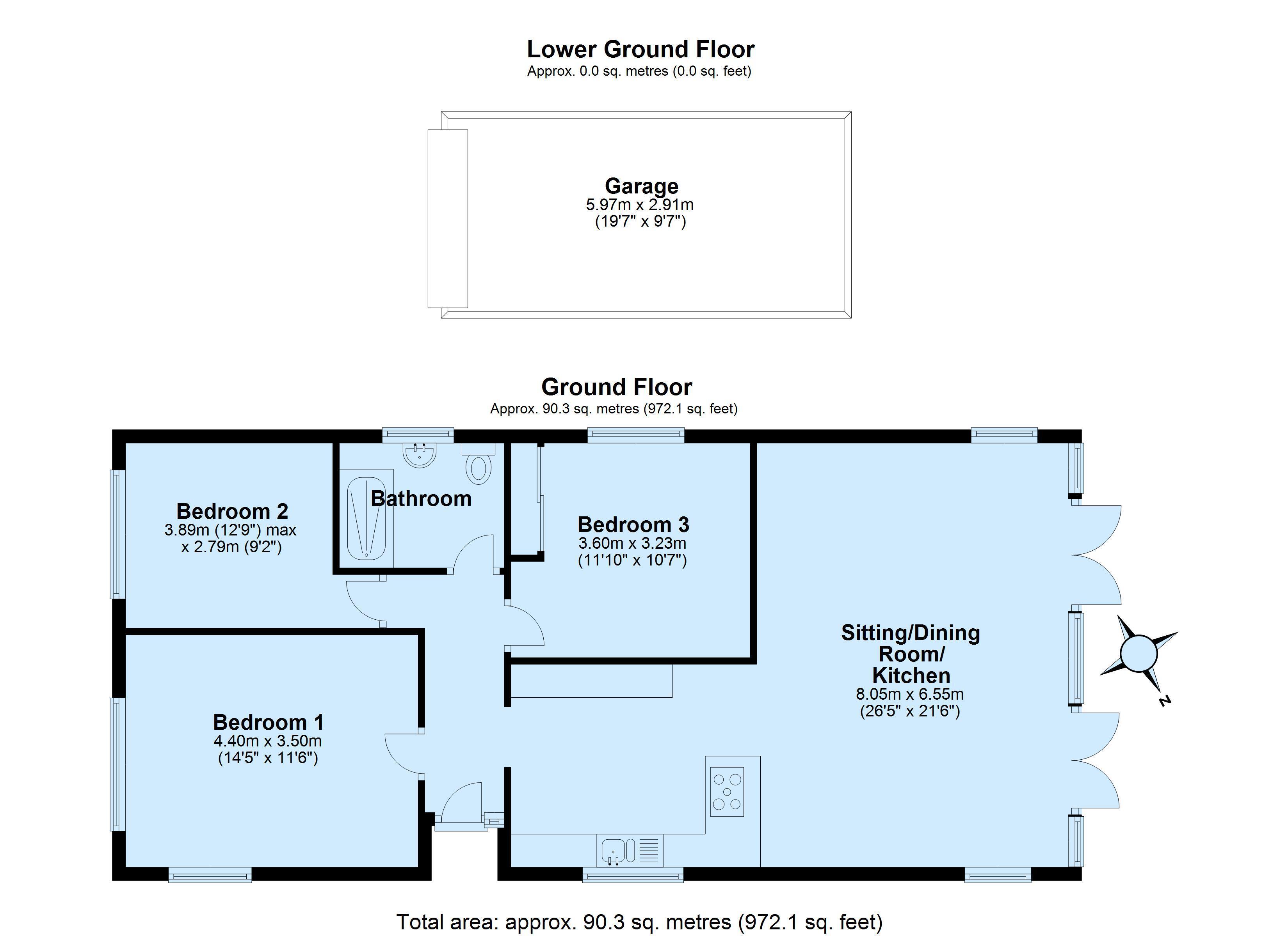 3 bedroom property for sale in Churchfields, Dartmouth, Devon, TQ6
