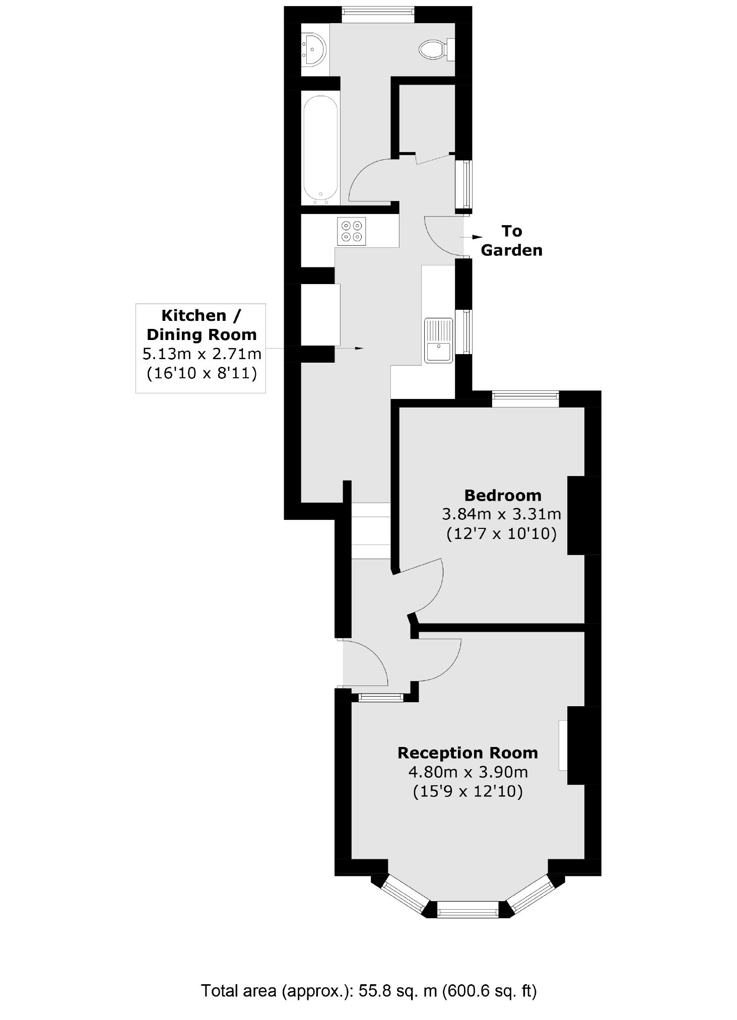 Jacksons 1 bedroom property for sale in Byrne Road, Balham £475,000