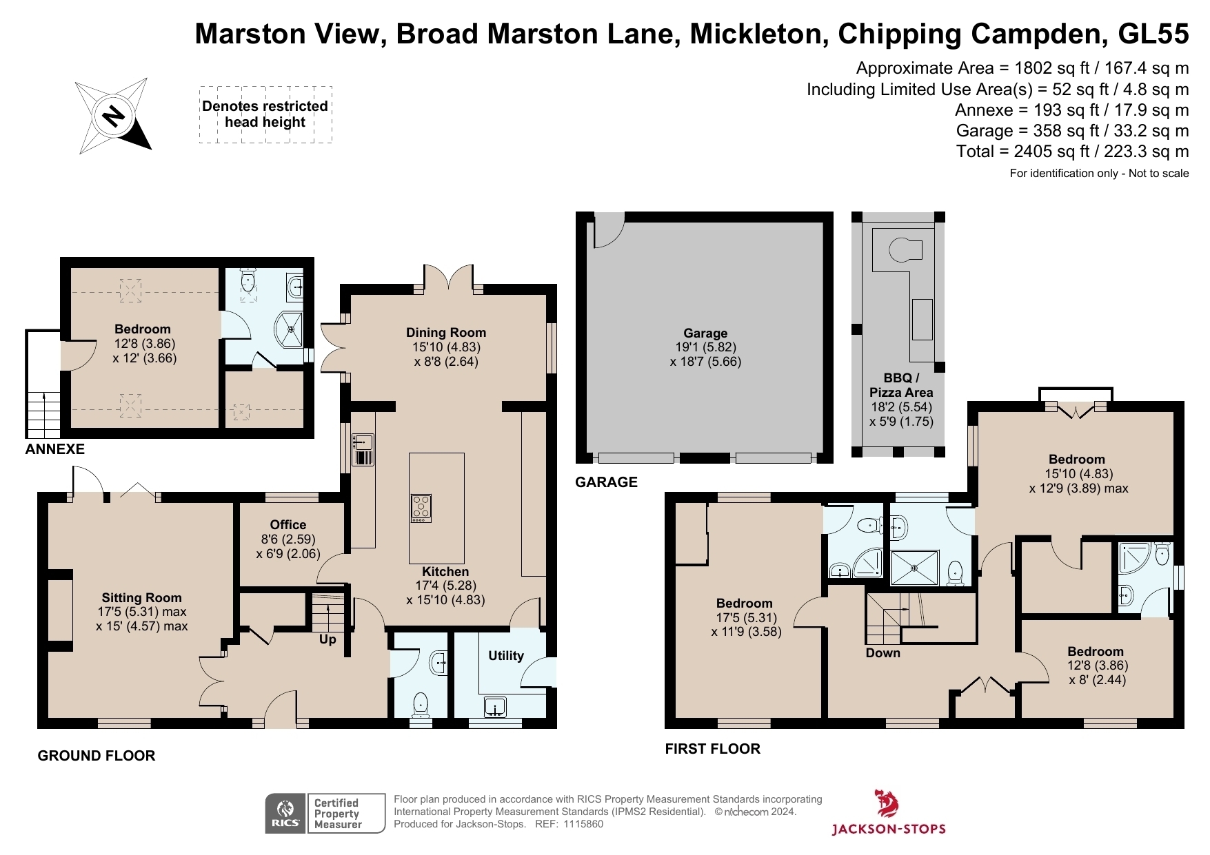 JacksonStops 4 bedroom property for sale in Broad Marston Lane