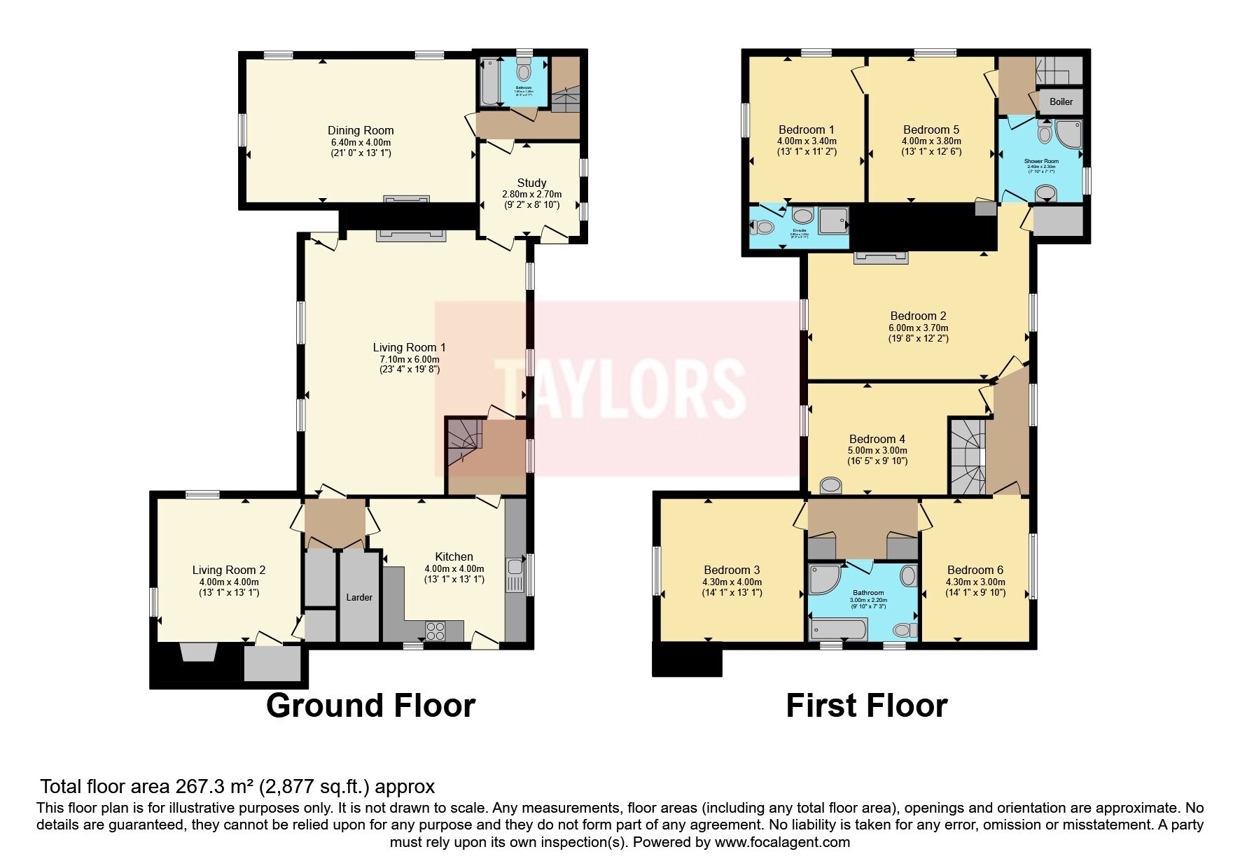 6 bedroom property for sale in The Emplins, Gamlingay, Sandy