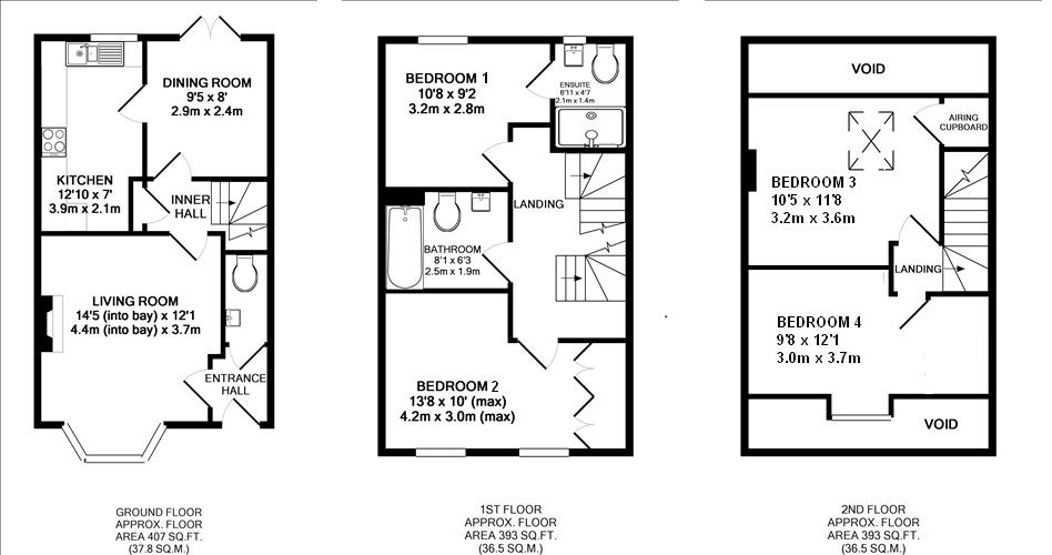 4 bedroom property to let in Lucerne Avenue, Bicester £1,850 pcm