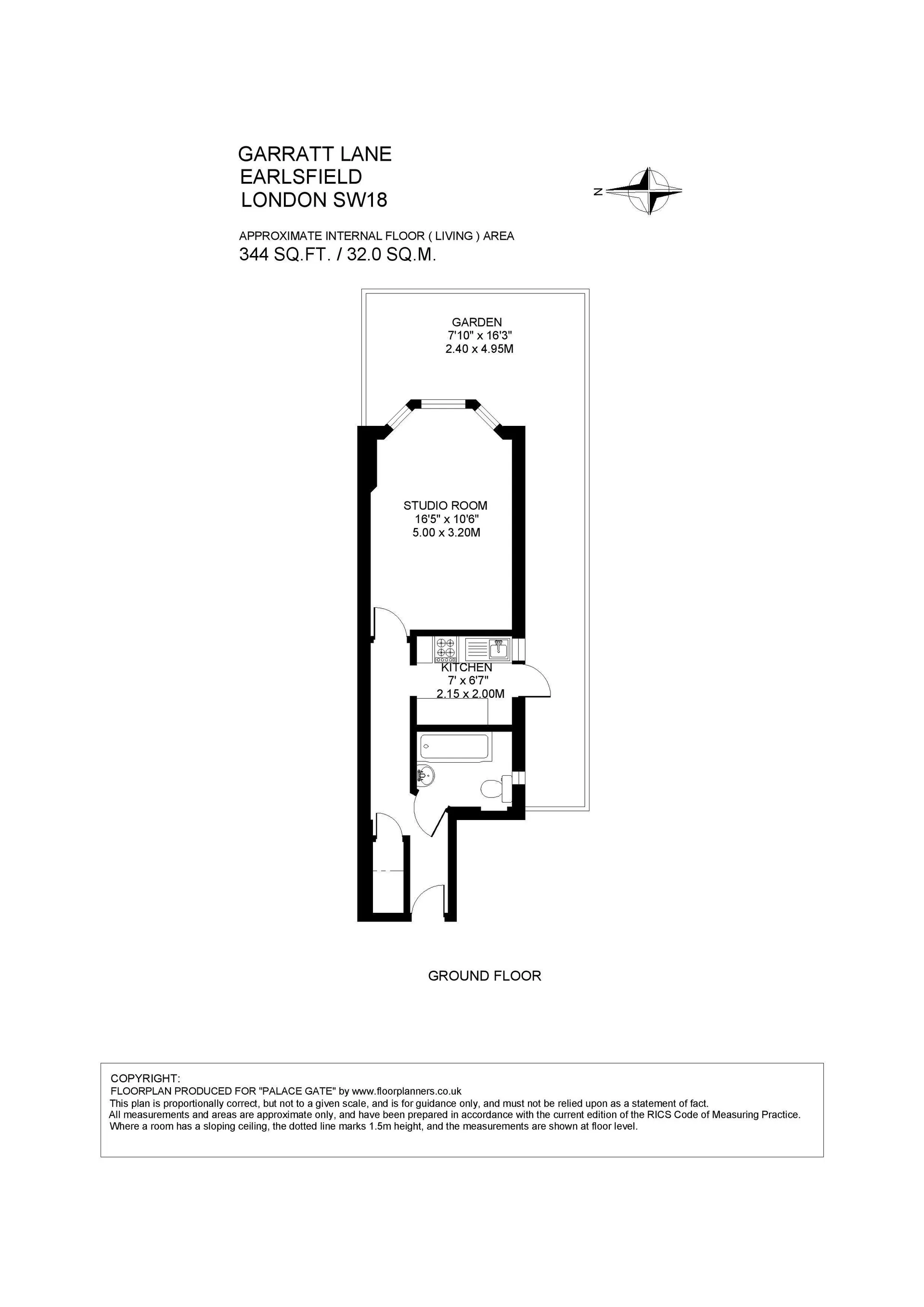 1 bedroom property in Garratt Lane, London, SW18 - £275,000 | Rampton ...
