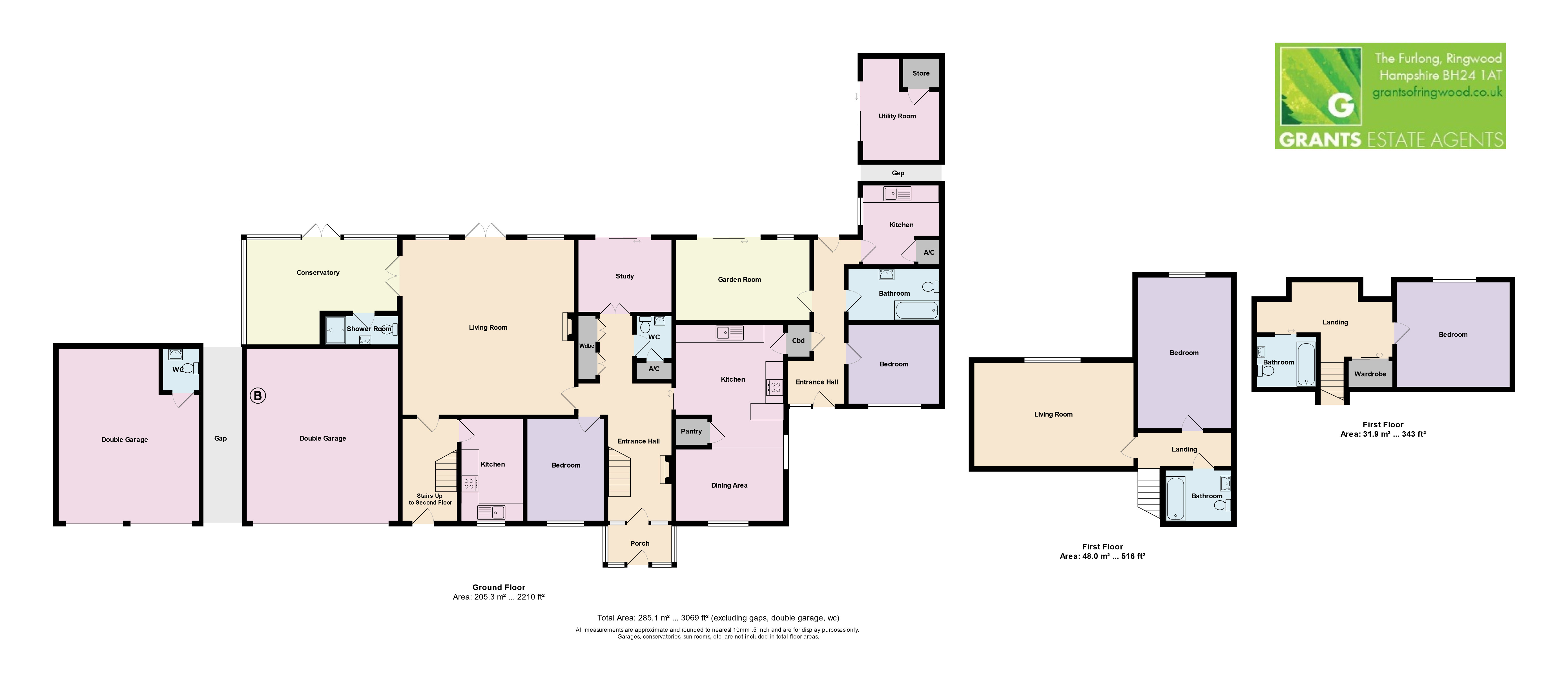 5 bedroom property for sale in Beech Lane, St. Leonards, Ringwood