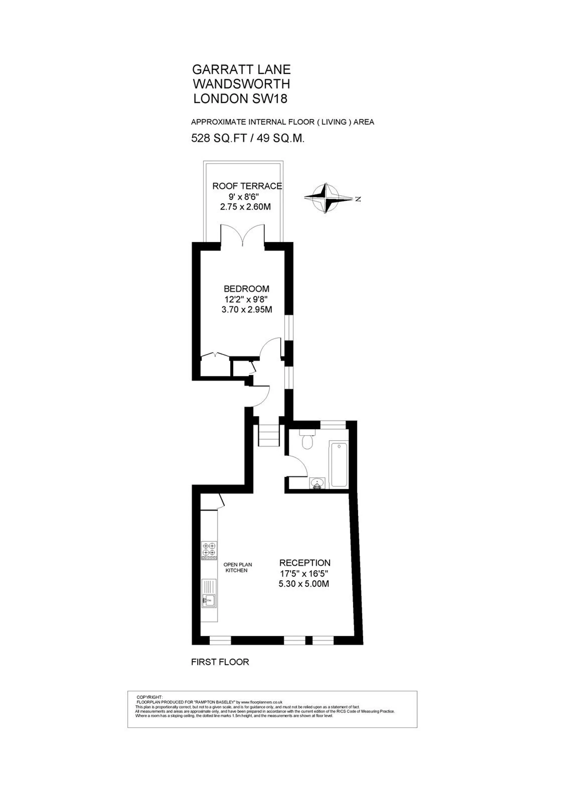 1 bedroom property in Garratt Lane, London, SW18 - £415,000 | Rampton ...