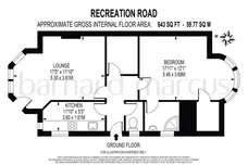 Recreation Road, London floorplan 1 out of 1
