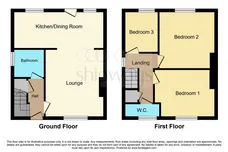 Bunns Lane, Dudley floorplan 1 out of 1