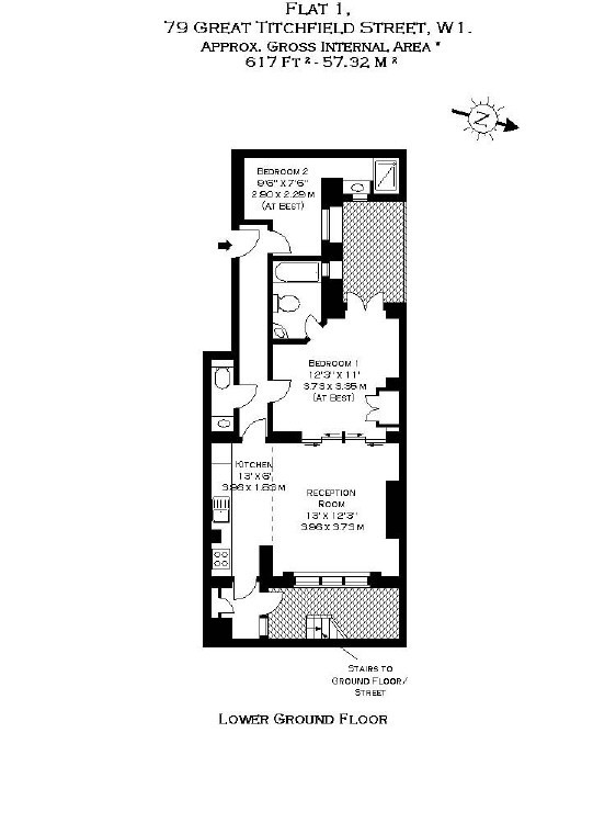 Great Titchfield Street, London, W1W floorplan