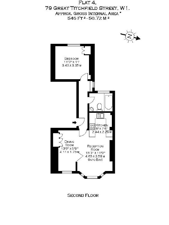 Great Titchfield Street, London, W1W floorplan
