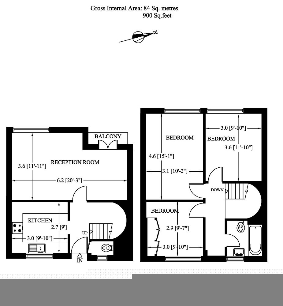 Cruikshank Street, London, WC1X floorplan