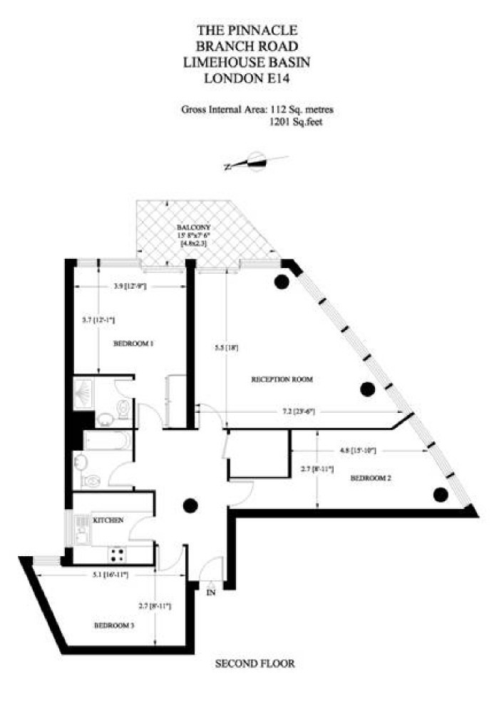 Berglen Court, Branch Road, Limehouse, London, E14 floorplan