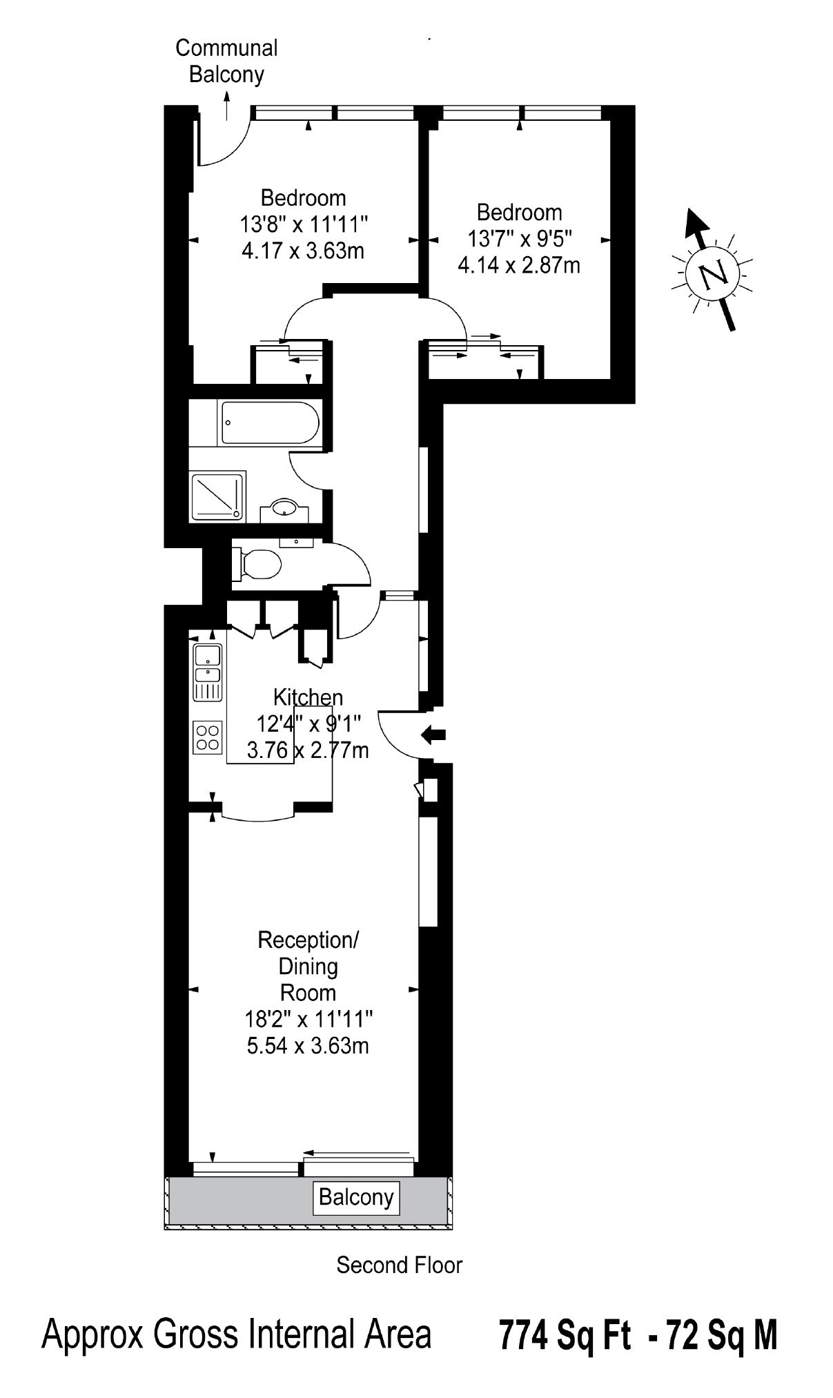 Andrewes House, Barbican, London, EC2Y floorplan