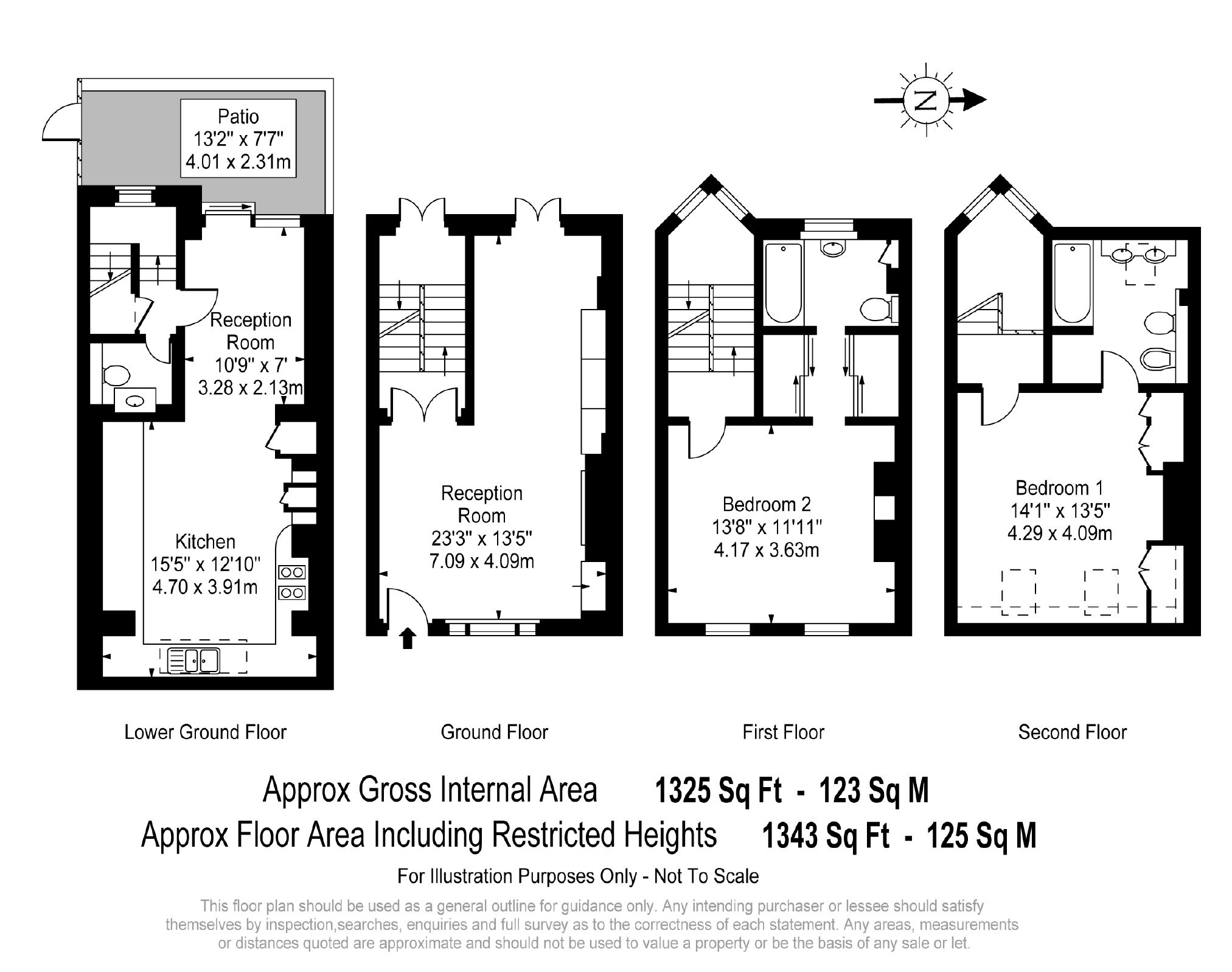 Northdown Street, Kings Cross, London, N1 floorplan