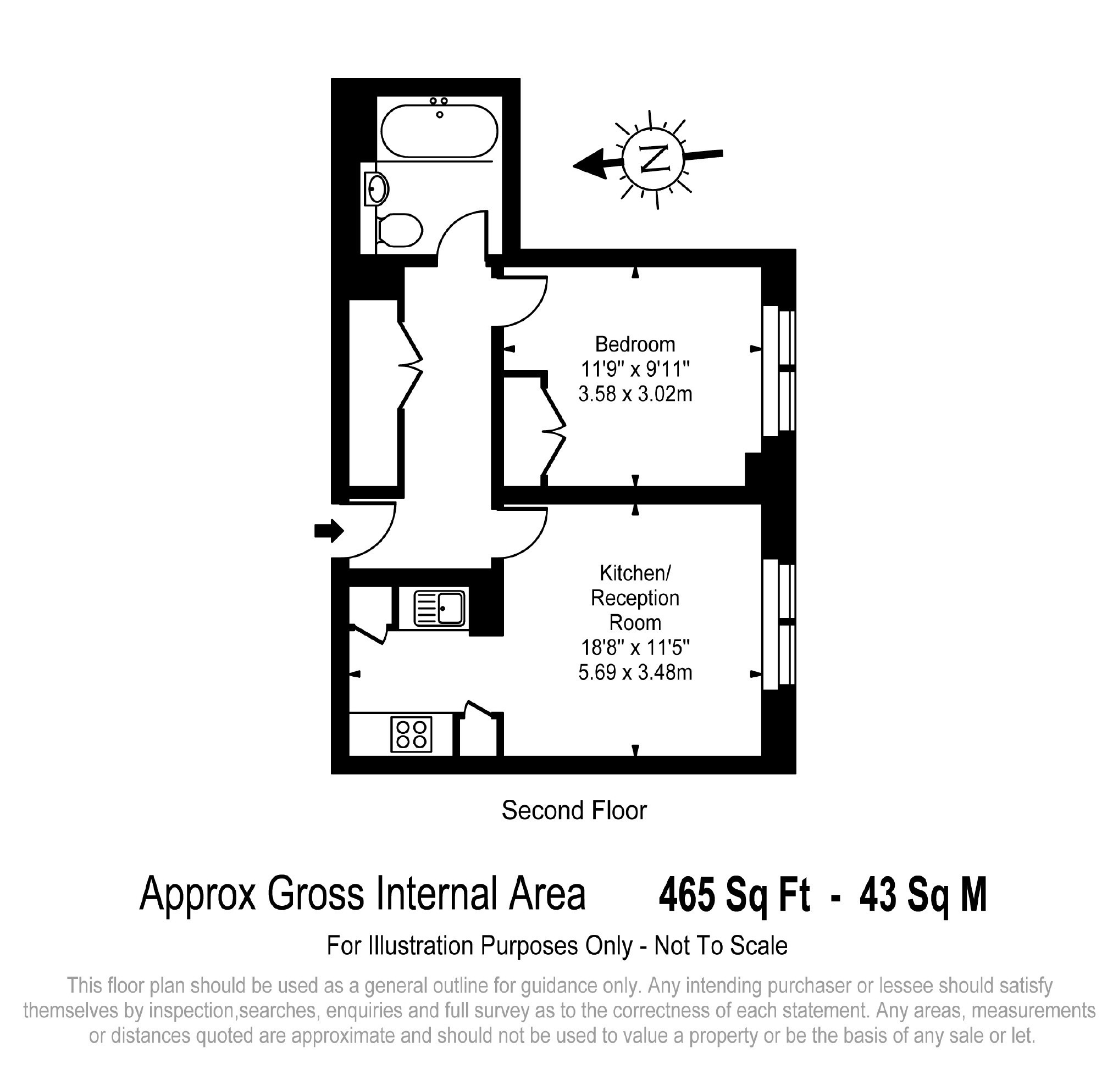 Hosier Lane, London, EC1A floorplan