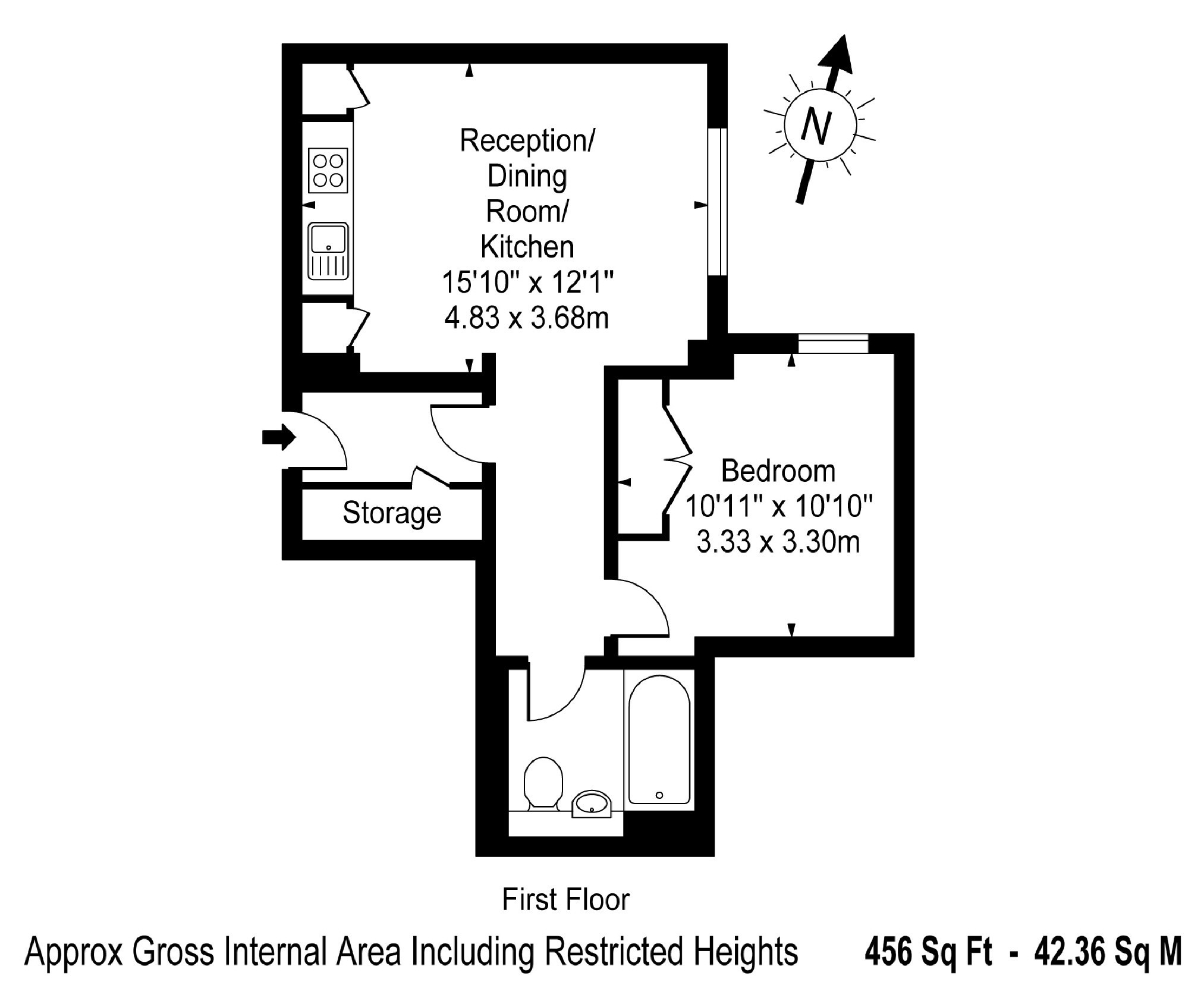 Hosier Lane, London, EC1A floorplan