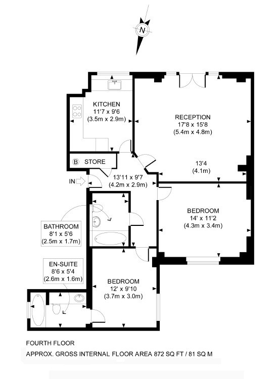 Banner Street, London, EC1Y floorplan