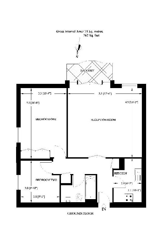 Mauretania Building, Atlantic Wharf, E1W floorplan