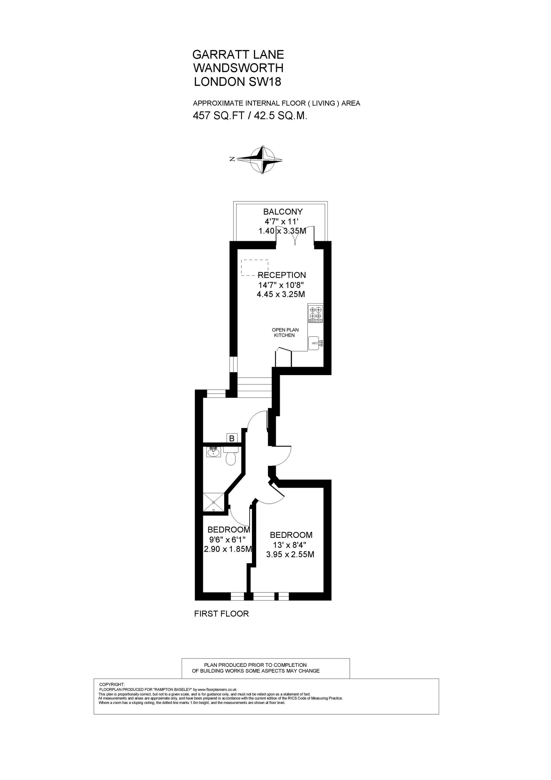 2 bedroom property in Garratt Lane, London, SW18 - £450,000 | Rampton ...