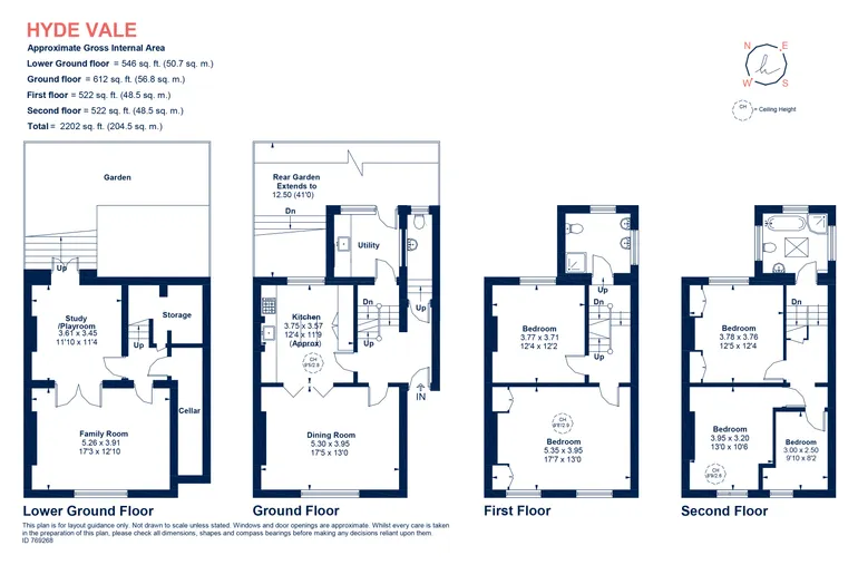 Floorplan 1 for Hyde Vale, London, SE10