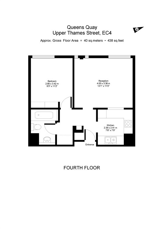 Upper Thames Street, London, EC4V floorplan
