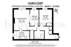 Monks Walk, Reigate floorplan 1 out of 1