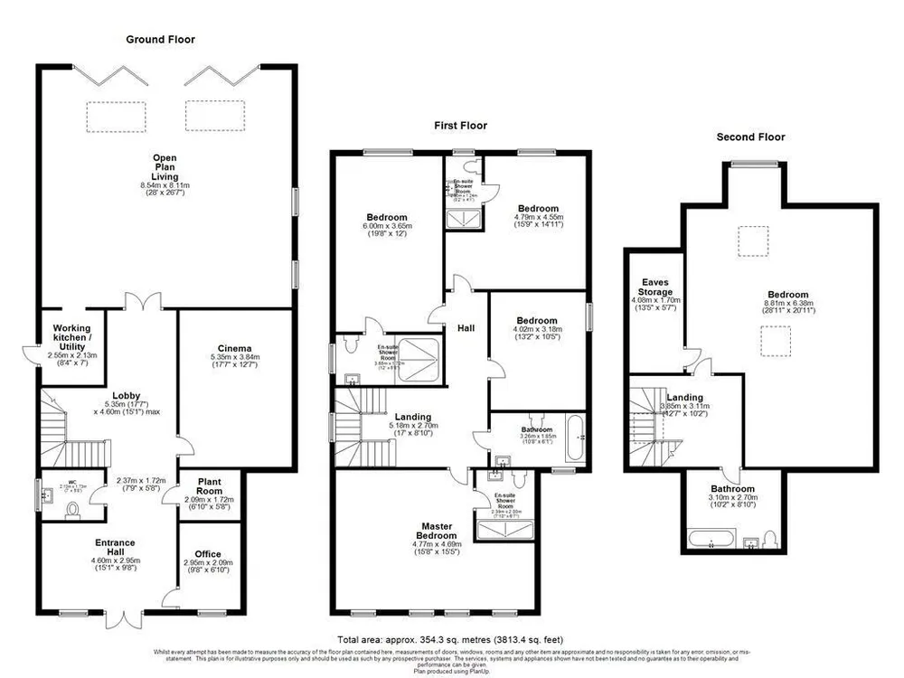 Floorplan for Pipers Pipers Green Lane, Edgware, HA8