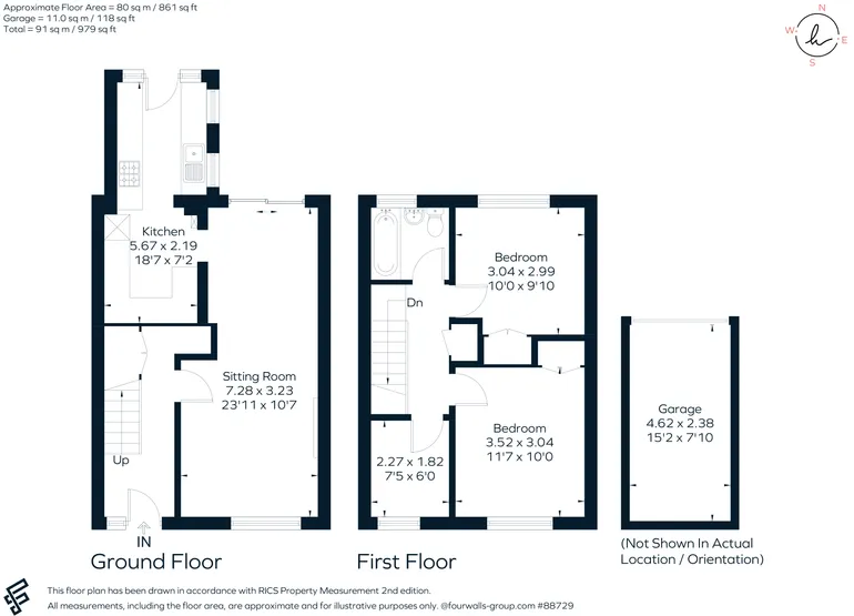 Floorplan 1 for Lower Street, Barford St. Michael, OX15