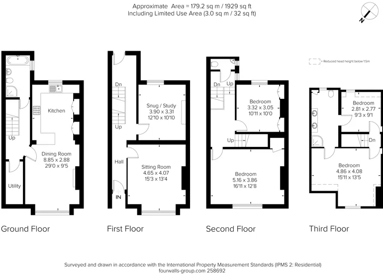 Floorplan 1 for Berkeley Road, Tunbridge Wells, TN1