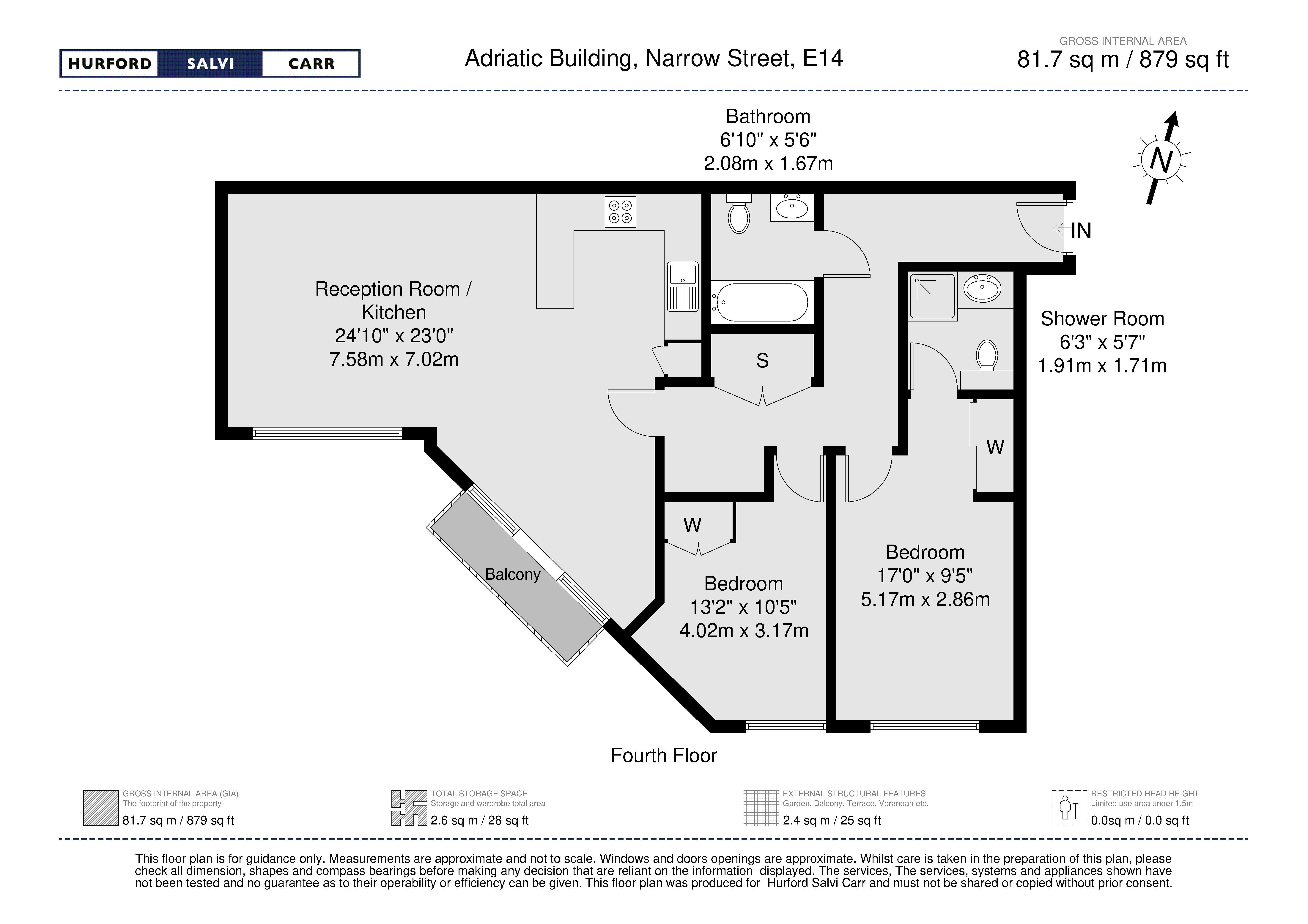 Adriatic Building, Mosaic Development, London, E14 floorplan