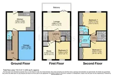 Leeward Quay, Eastbourne floorplan 1 out of 1