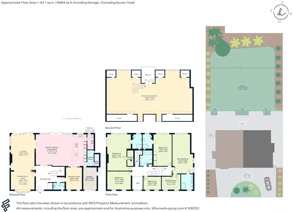 Floorplan for Valencia Road, Stanmore, HA7