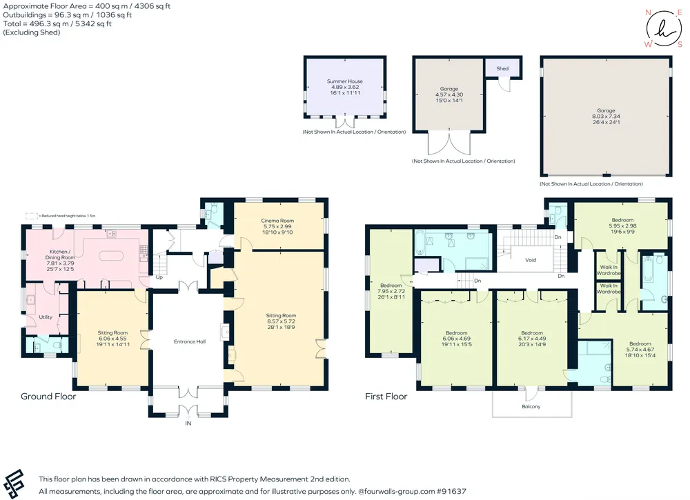 Floorplan for The Mount, Warlingham, CR6