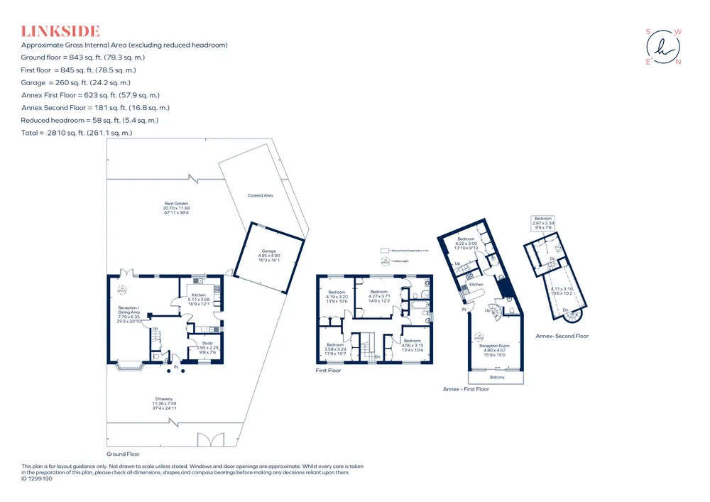 Floorplan for Linkside, New Malden, KT3
