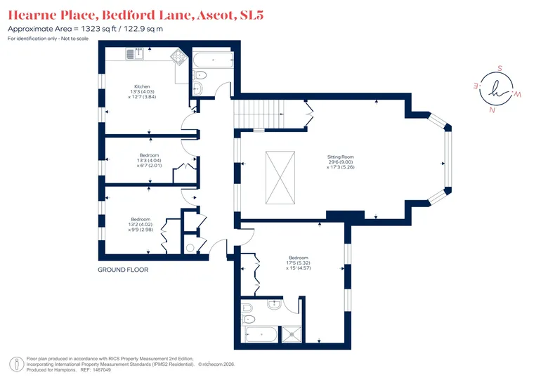 Floorplan 1 for Bedford Lane, Sunninghill SL5