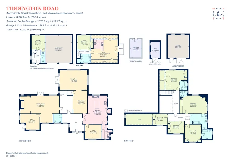 Floorplan 1 for Tiddington Road, Stratford-Upon-Avon, CV37
