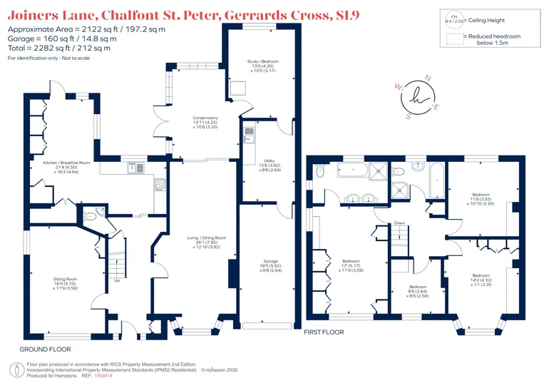 Floorplan 1 for Joiners Lane, Gerrards Cross, SL9