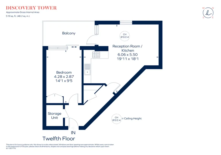 Floorplan 1 for Terry Spinks Place, London, E16