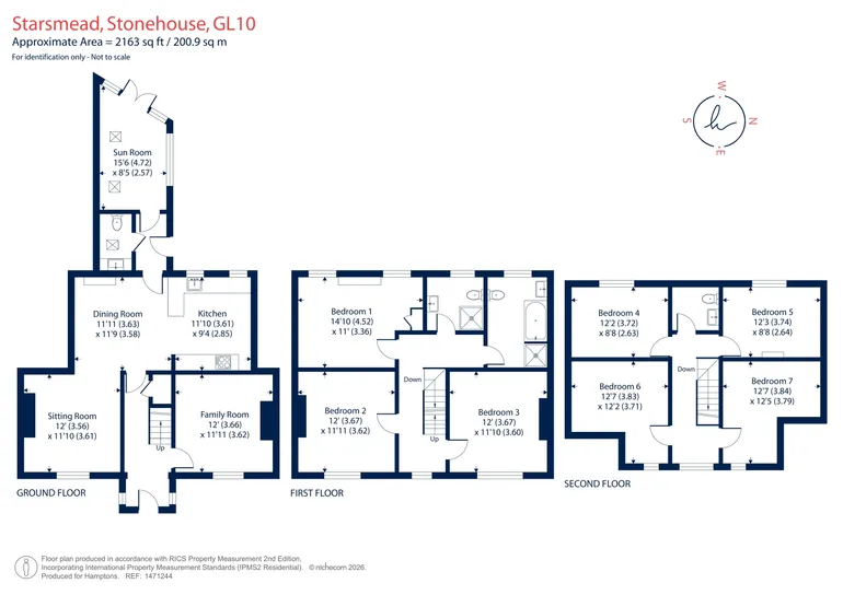 Floorplan 1 for Haresfield, Stonehouse, GL10