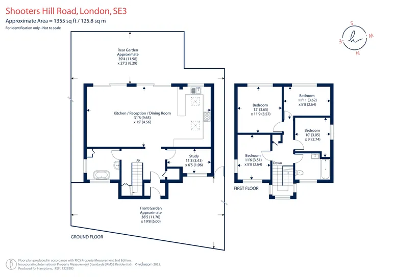 Floorplan 1 for Shooters Hill Road SE3