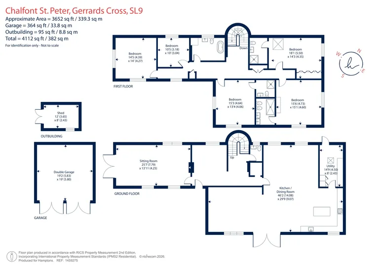 Floorplan 1 for North Park, Gerrards Cross, SL9