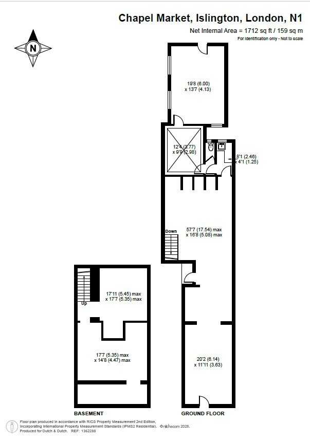 Chapel Market, London, N1 floorplan