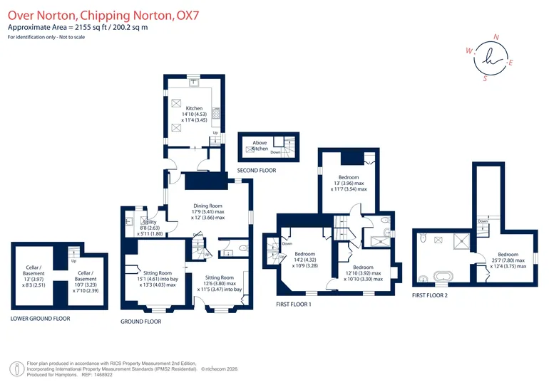 Floorplan 1 for The Green, Over Norton, OX7