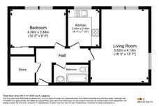 Waterside Place, Glasgow floorplan 1 out of 1