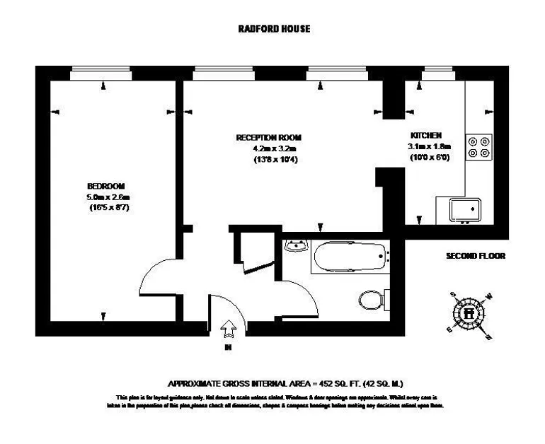 Floorplan 1 for Pembridge Gardens London W2