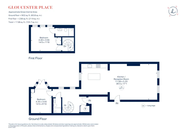 Floorplan 1 for Gloucester Place Marylebone W1U