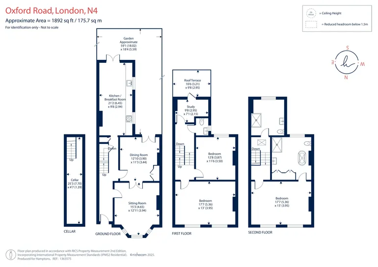 Floorplan 1 for Oxford Road, London, N4