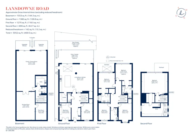Floorplan 1 for Lansdowne Road, London, N10