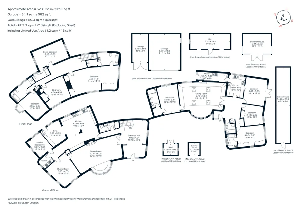 Floorplan for Cokes Lane, Chalfont St. Giles, HP8