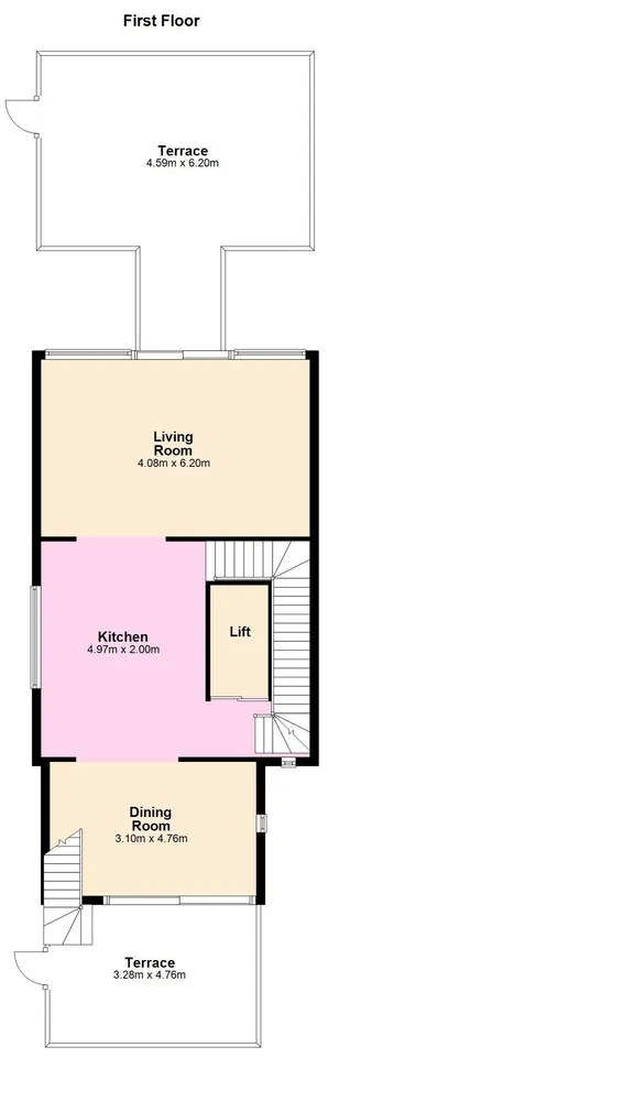 Floorplan for Solas, 3B Greenwich Court, Rathmines, Dublin 6, D06C6F9